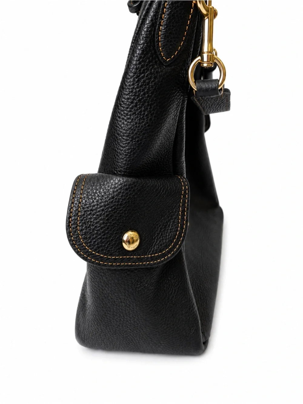 Coach Bailey Hobo Pebble Leather Shoulder Bag